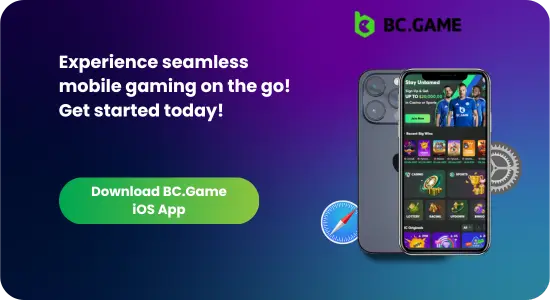 BC Game iOS app