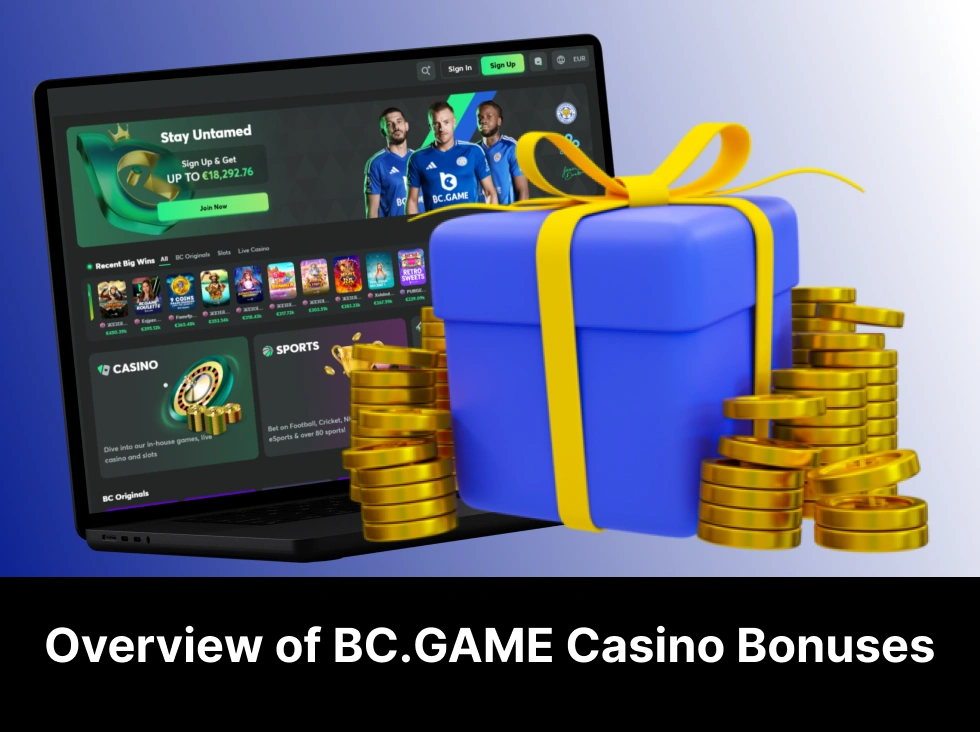 BC Game bonus overview 