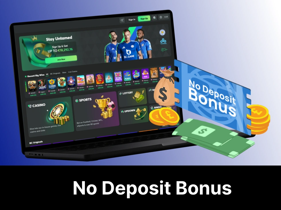 No deposit Bonus BC Game
