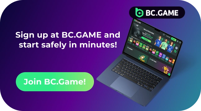 Registration BC.Game for Bangladesh users