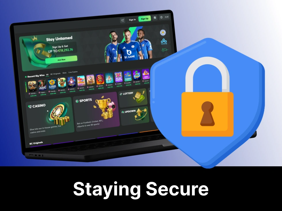 Stay secure with BC Game